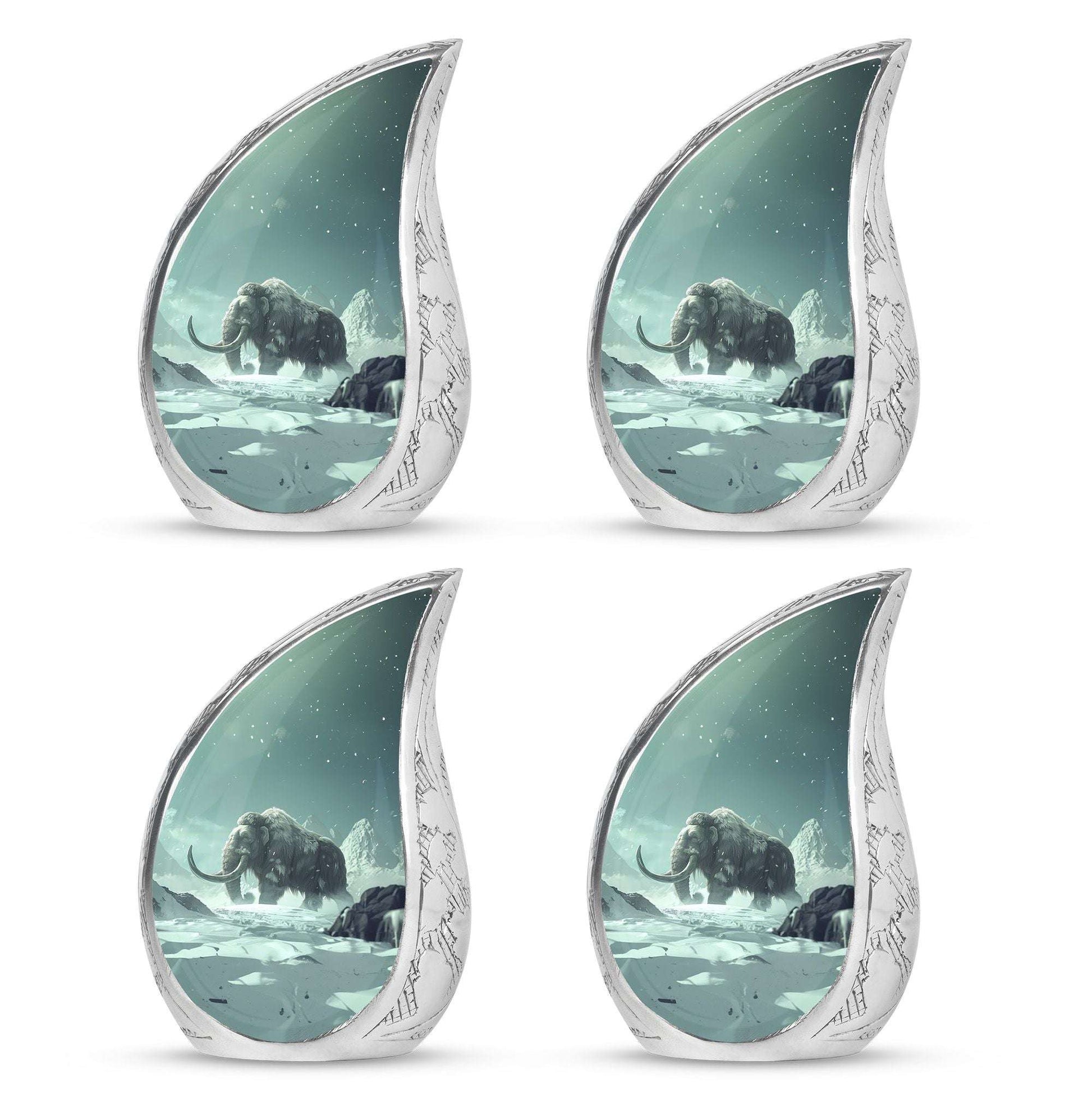 Mamoth Theme 3 Inch Keepsake Pack of 4