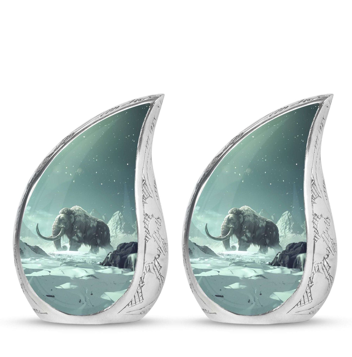 Mamoth Theme 3 Inch Keepsake Pack of 2