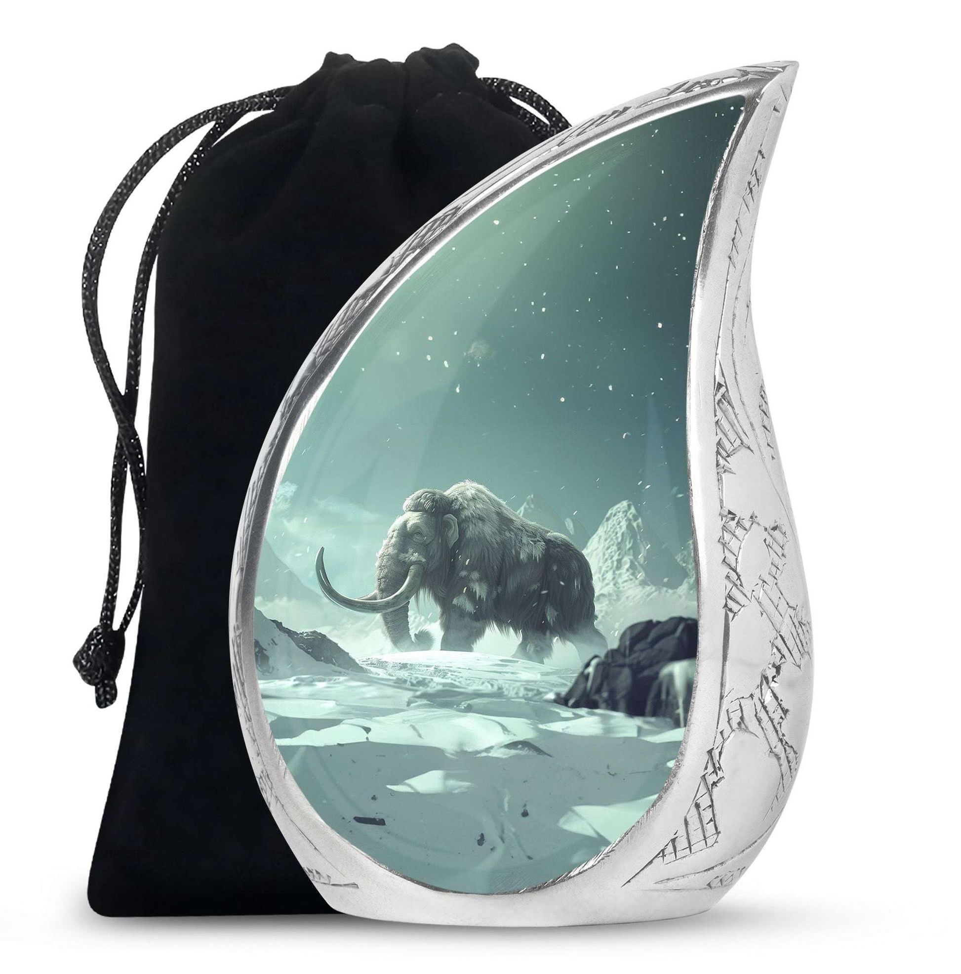 Mamoth Theme Large Urn 10 Inch