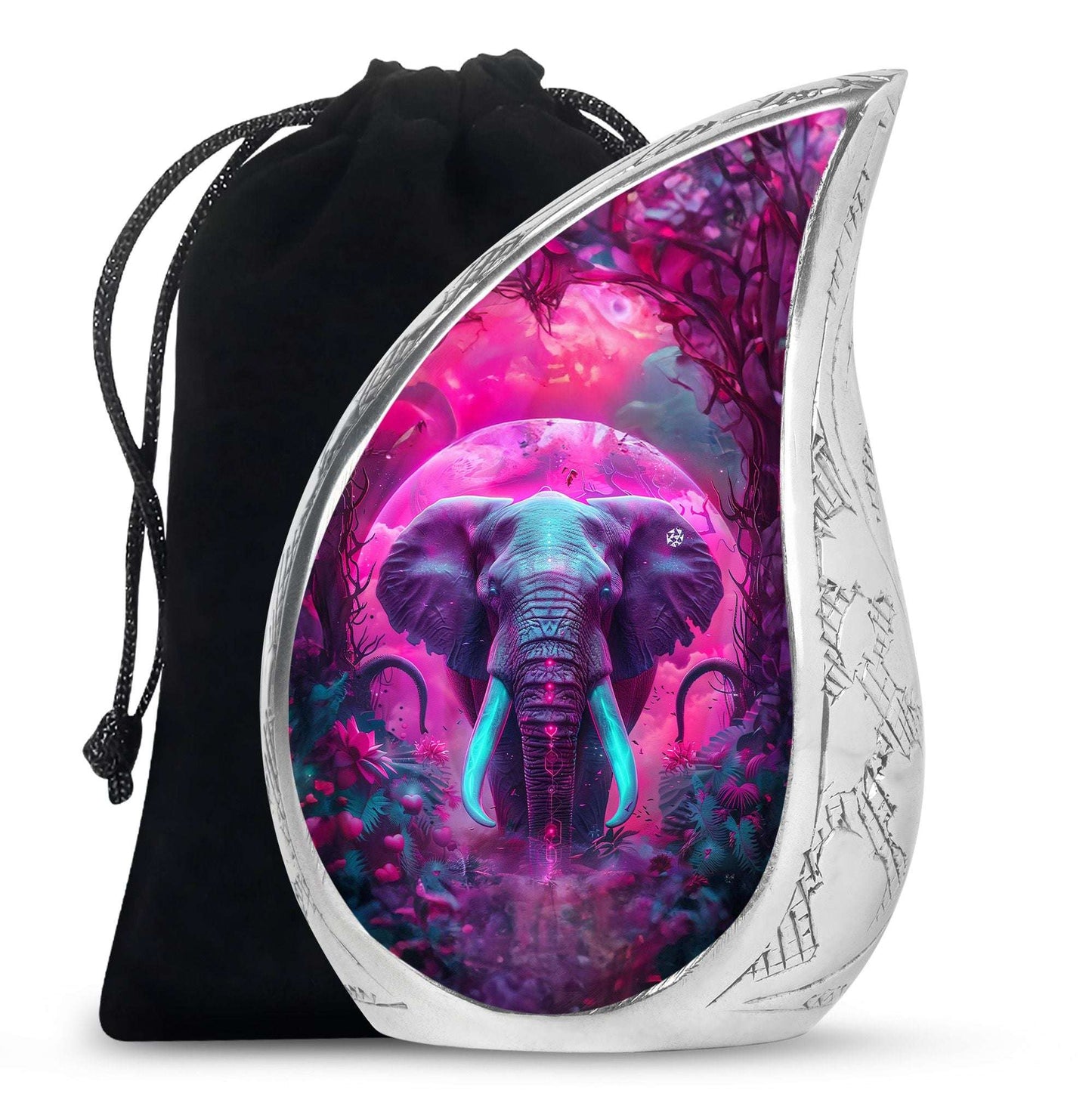 Mamoth Theme Large Urn 10 Inch