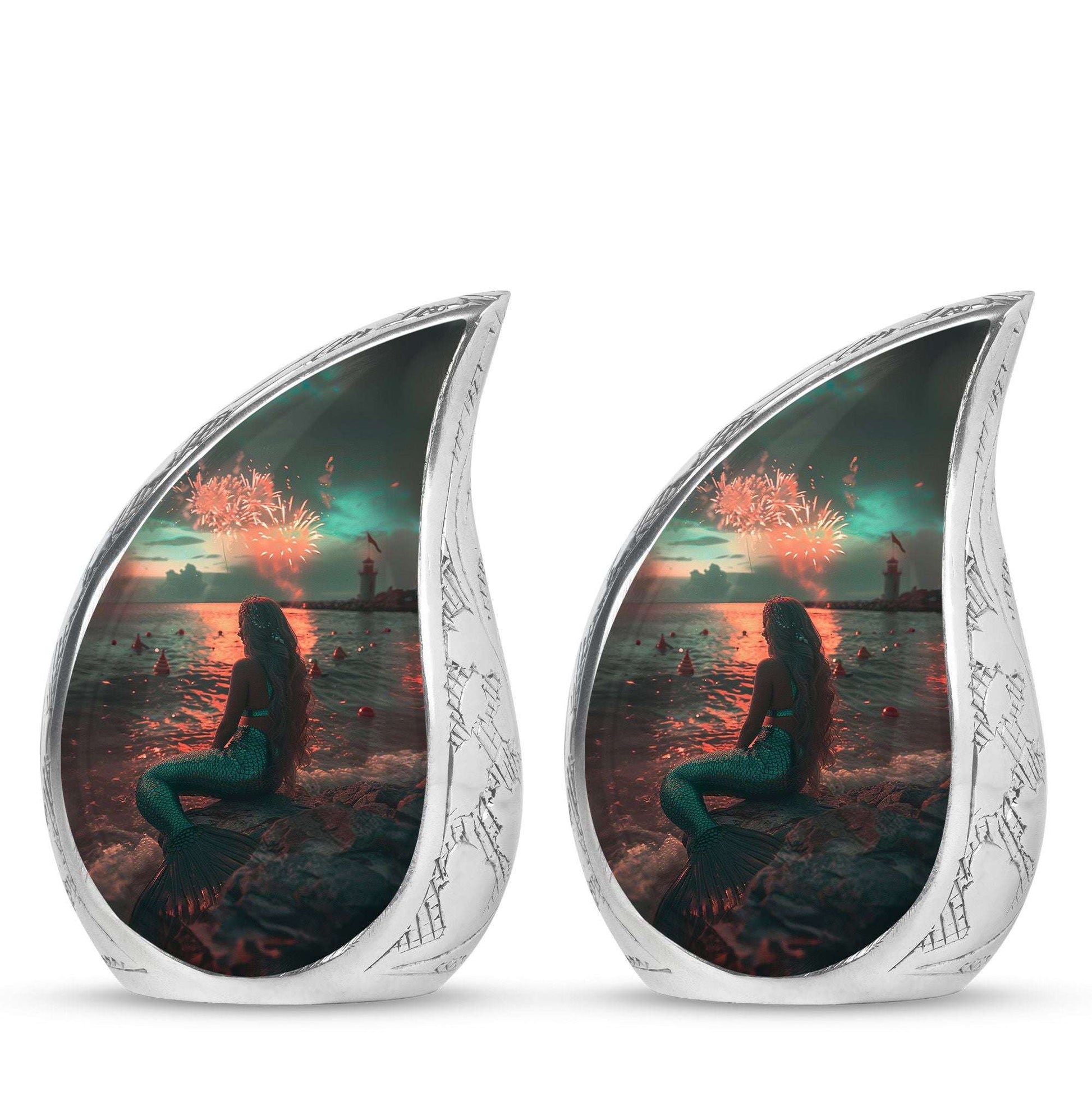 Mermaid Theme 3 Inch Keepsake Pack of 2