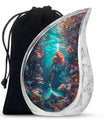 Mermaid Cremation Urn for Adults - Underwater Funeral Urns For Human Ashes