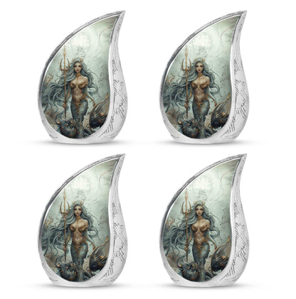 Mermaid Theme 3 Inch Keepsake Pack of 4