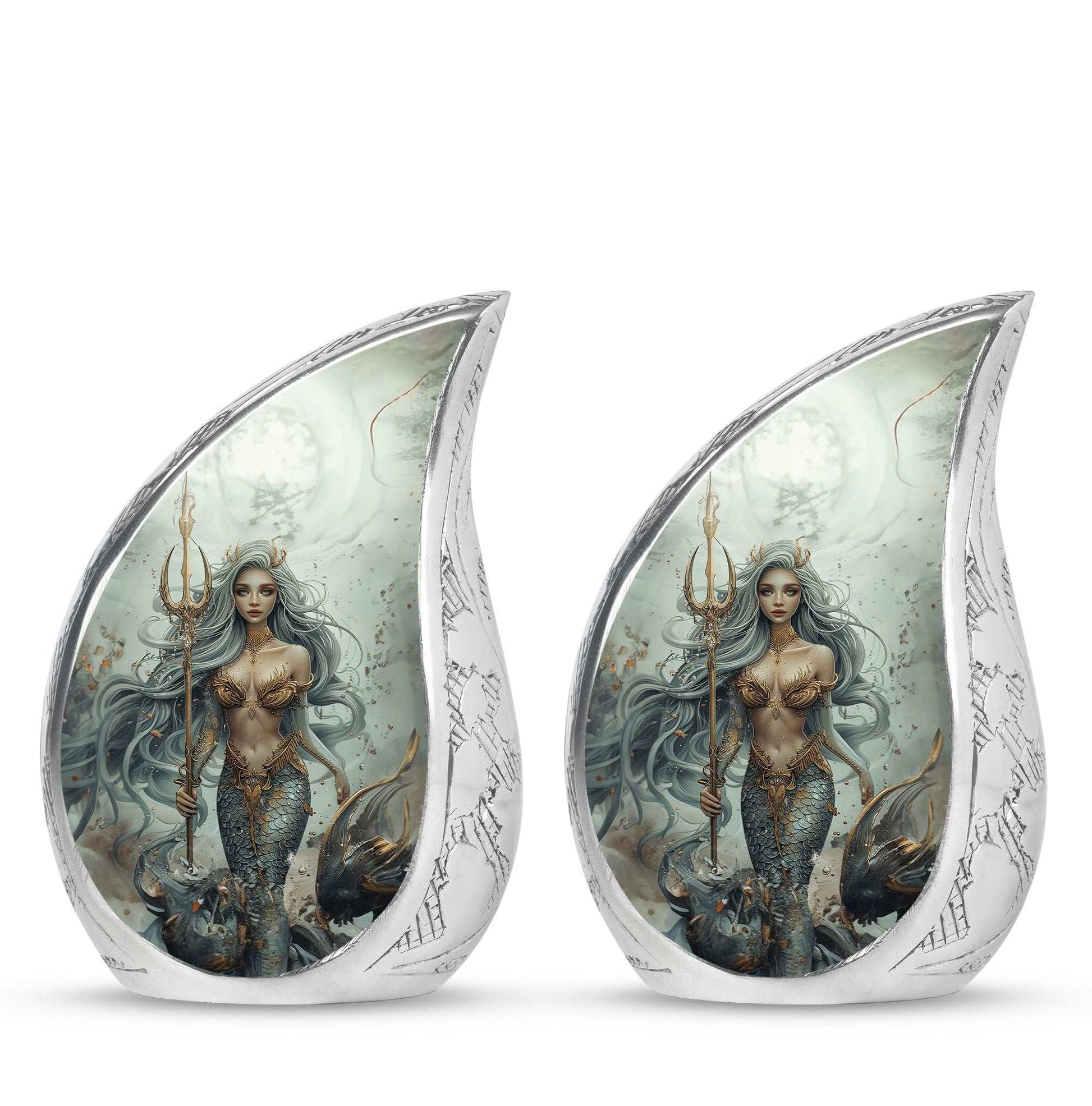 Mermaid Theme 3 Inch Keepsake Pack of 2