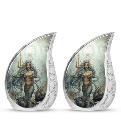 Mermaid Theme 3 Inch Keepsake Pack of 2