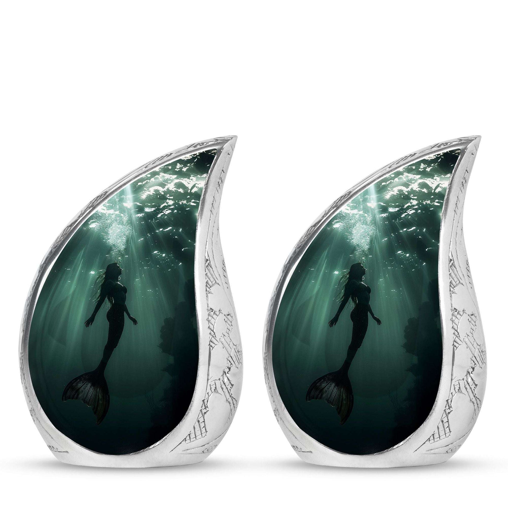 Mermaid Theme 3 Inch Keepsake Pack of 2