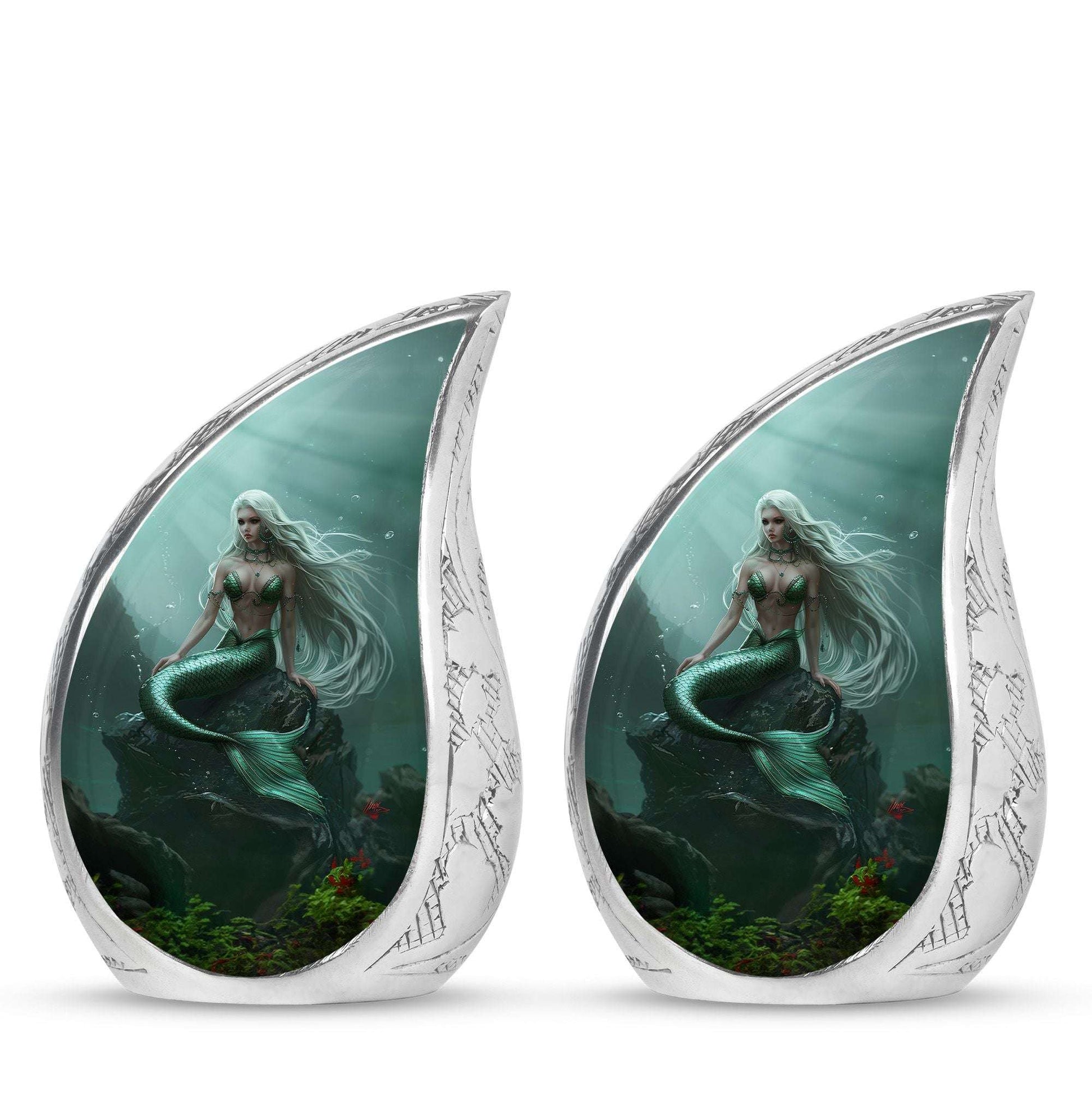 Mermaid Theme 3 Inch Keepsake Pack of 2