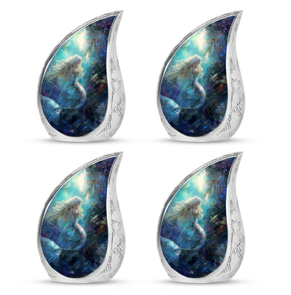 Mermaid Theme 3 Inch Keepsake Pack of 4