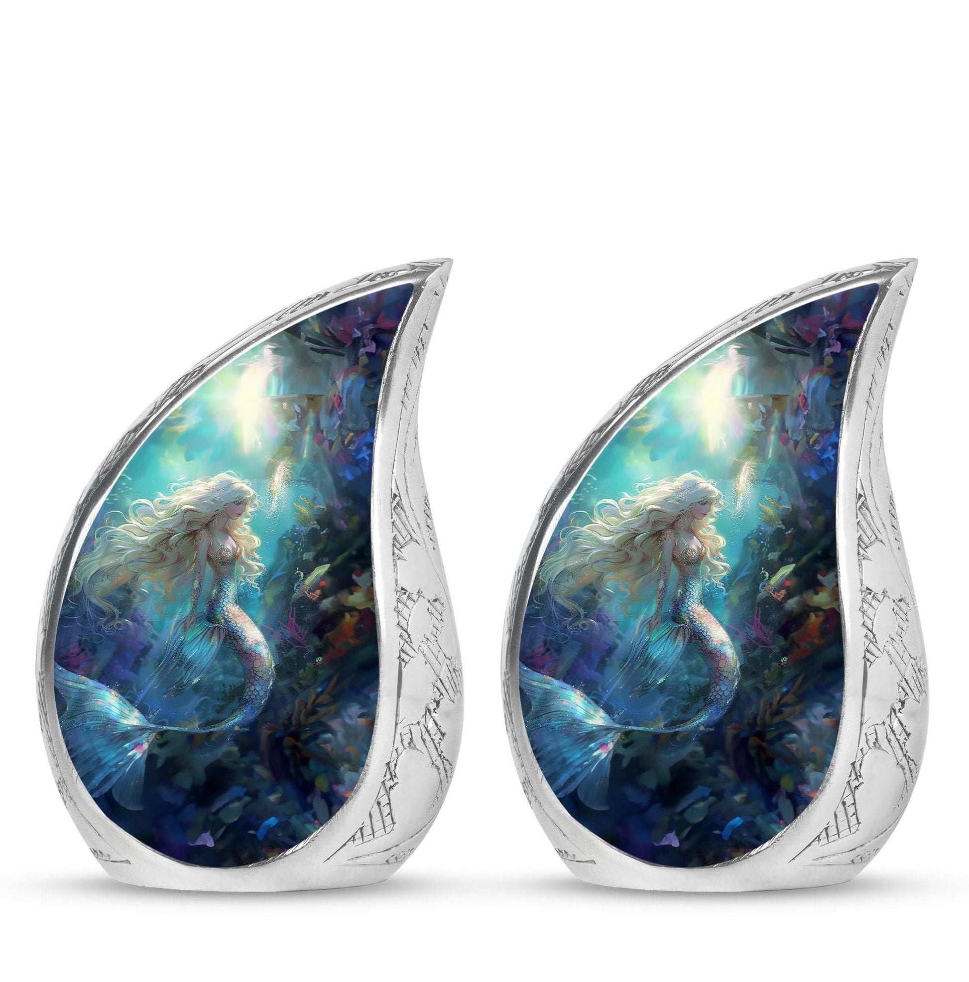 Mermaid Theme 3 Inch Keepsake Pack of 2