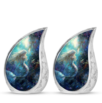 Mermaid Theme 3 Inch Keepsake Pack of 2