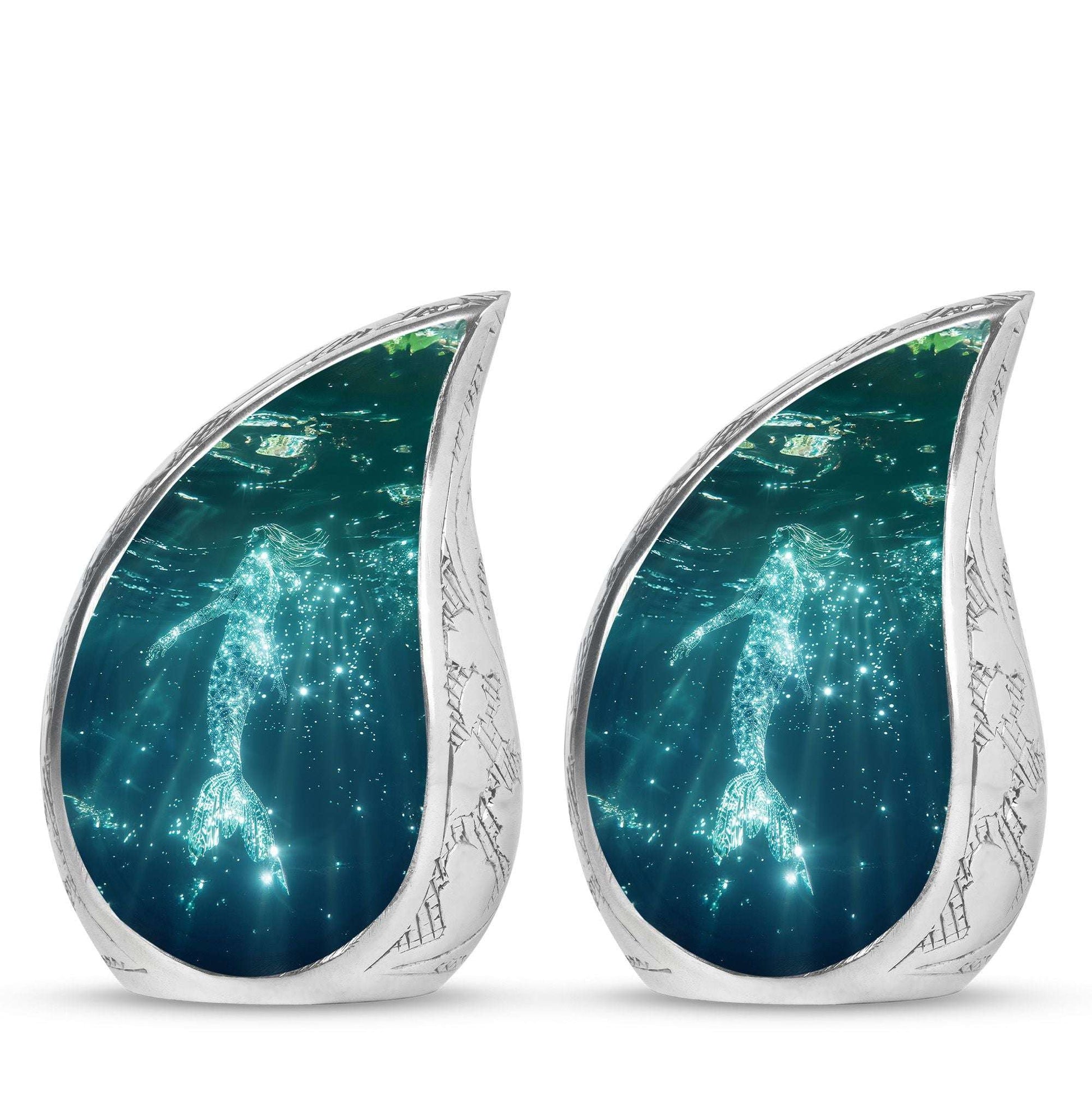 Mermaid Theme 3 Inch Keepsake Pack of 2