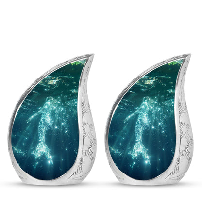 Mermaid Theme 3 Inch Keepsake Pack of 2