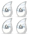 Penguin Theme 3 Inch Keepsake Pack of 4