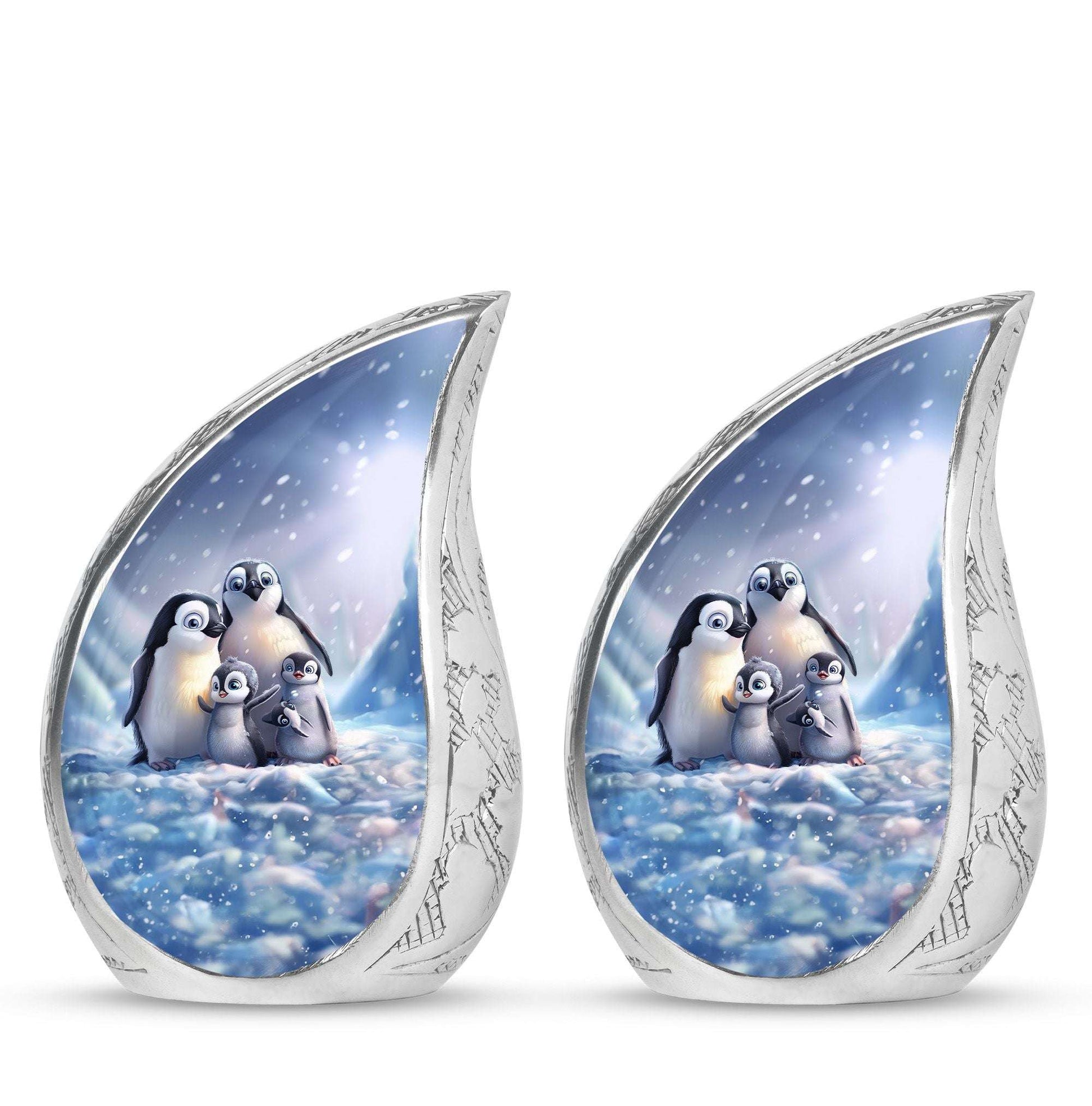 Penguin Theme 3 Inch Keepsake Pack of 2