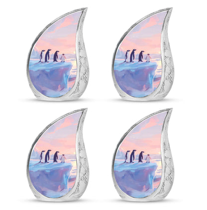 Penguin Theme 3 Inch Keepsake Pack of 4