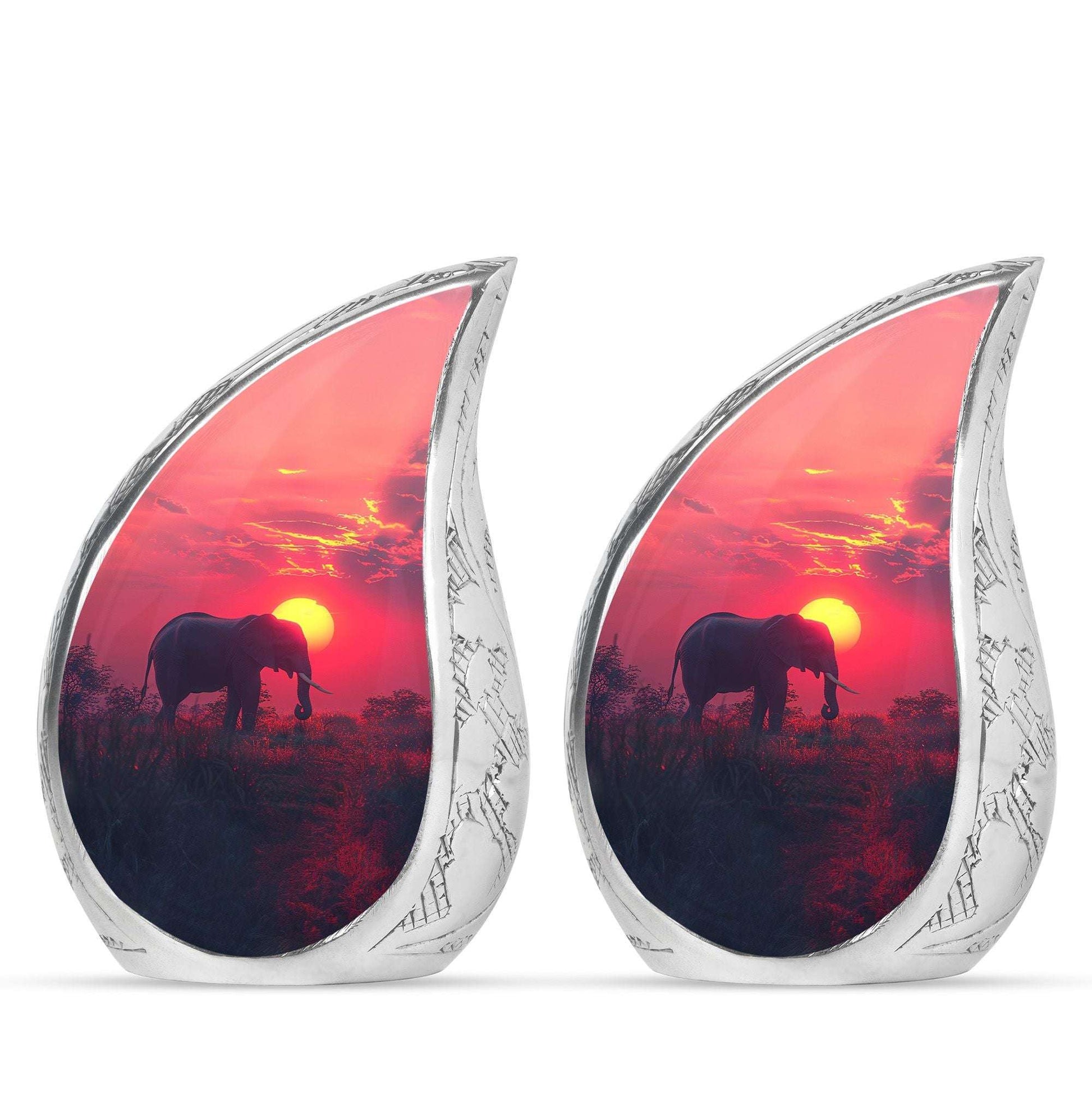 Elephant Theme 3 Inch Keepsake Pack of 2