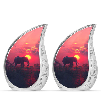 Elephant Theme 3 Inch Keepsake Pack of 2