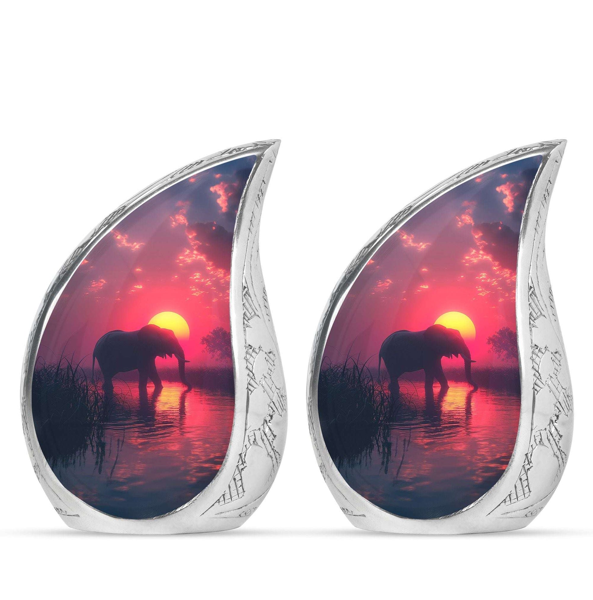 Elephant Theme 3 Inch Keepsake Pack of 2