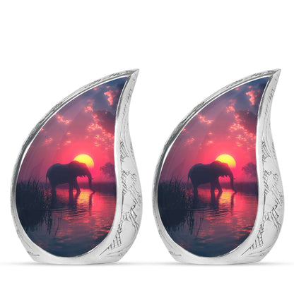 Elephant Theme 3 Inch Keepsake Pack of 2