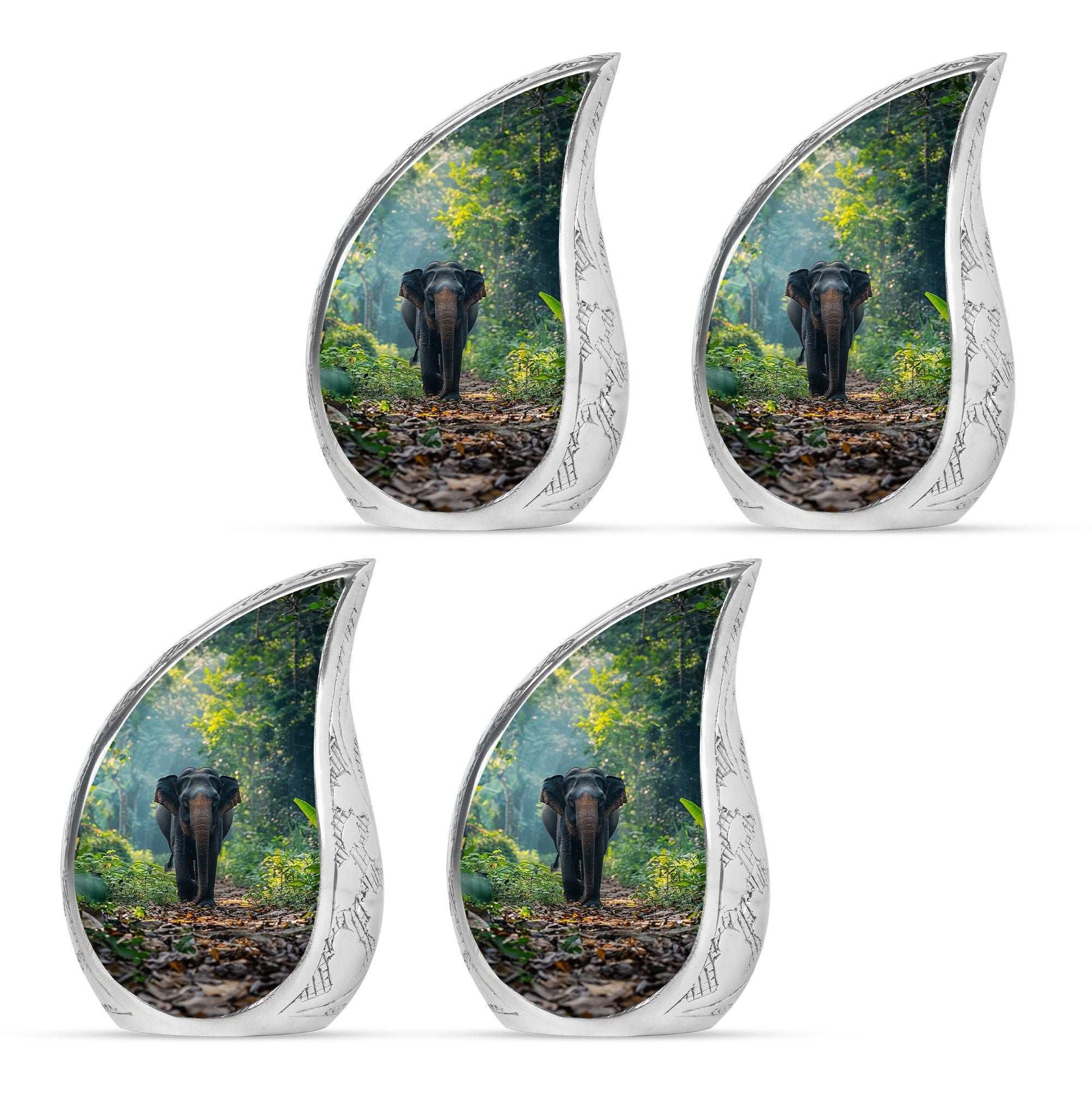 Elephant Theme 3 Inch Keepsake Pack of 4