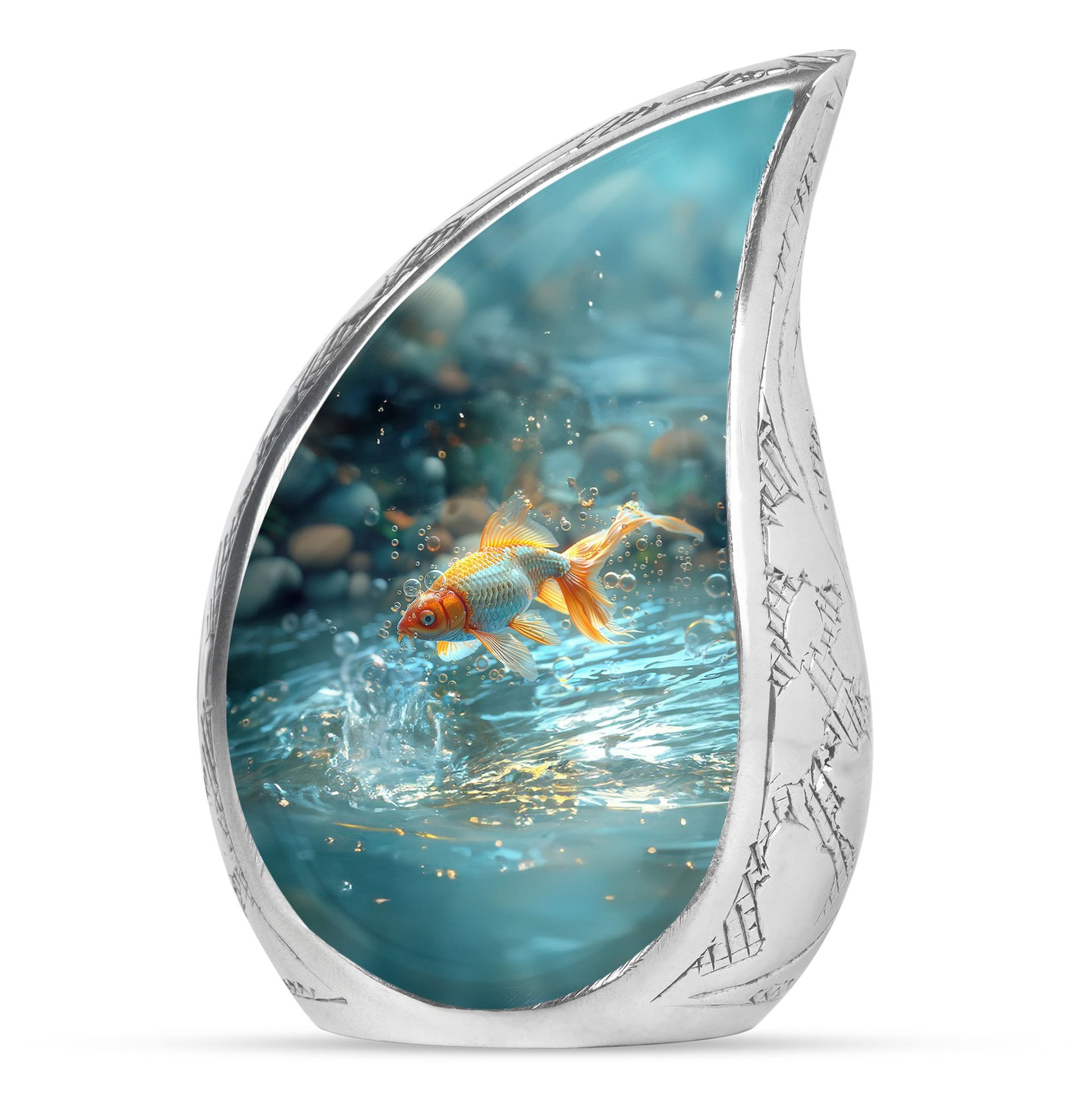 Gold Fish Theme 3 Inch Keepsake