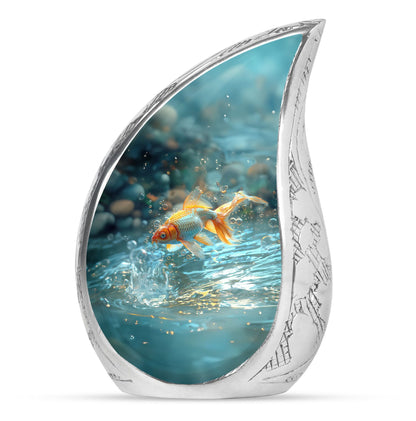 Gold Fish Theme 3 Inch Keepsake