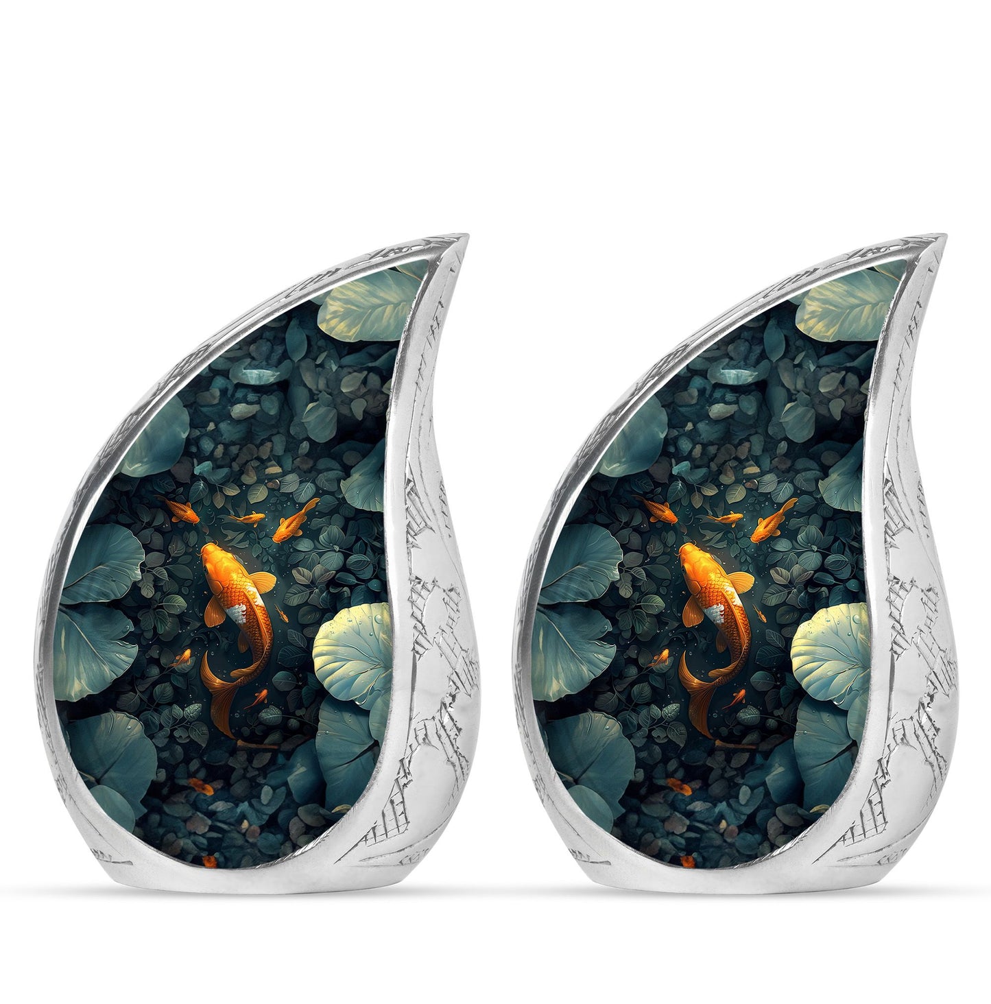 Gold Fish Theme 3 Inch Keepsake Pack of 2