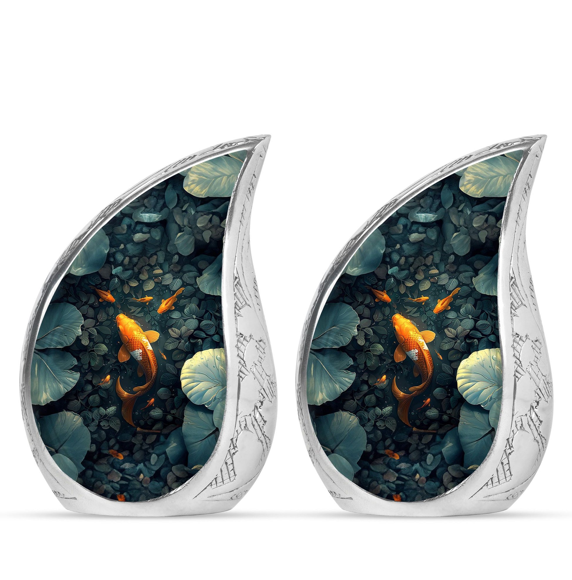 Gold Fish Theme 3 Inch Keepsake Pack of 2