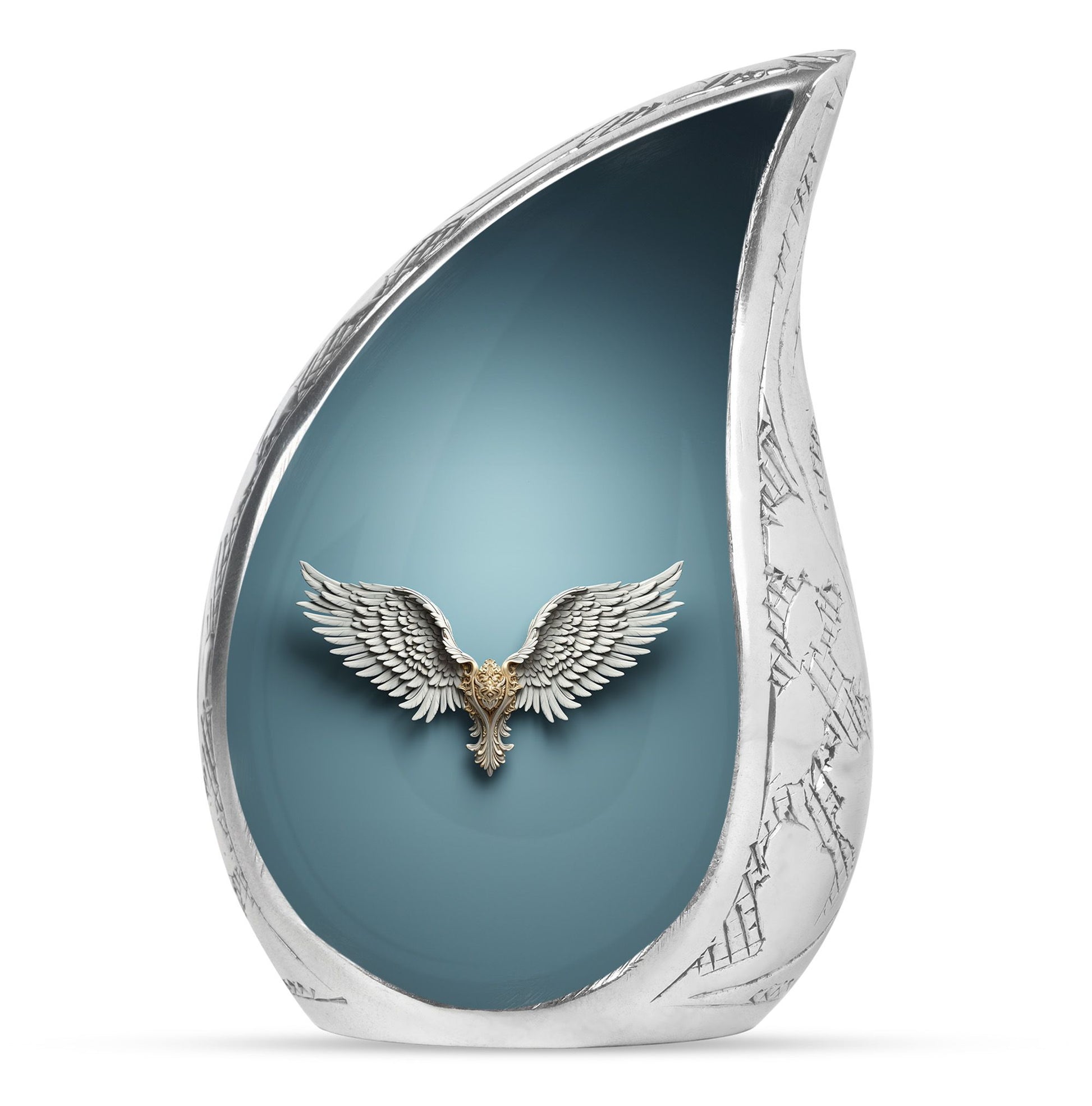 Wings Blue Theme 3 Inch Keepsake