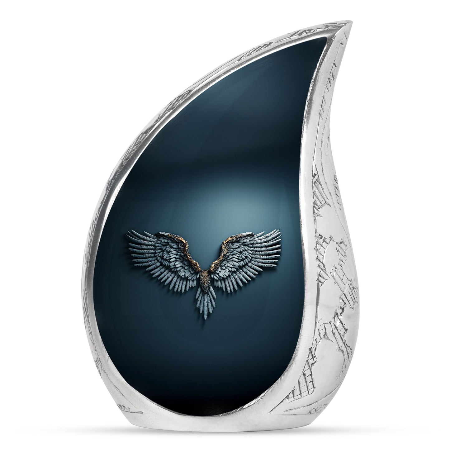Wings Blue Theme 3 Inch Keepsake