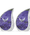 White Dove On Purple Theme 3 Inch Keepsake Pack of 2