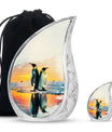 Penguin Theme Large Urn With 1 Keepsake Urn