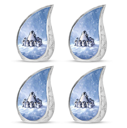 Penguin Theme 3 Inch Keepsake Pack of 4