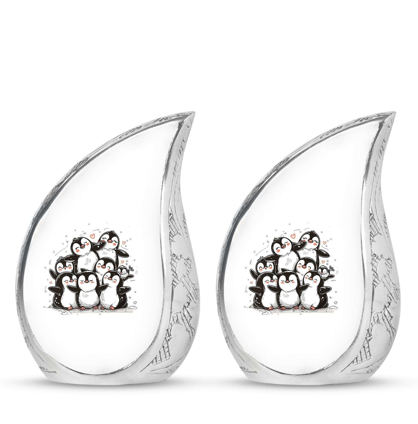 Penguin Theme 3 Inch Keepsake Pack of 2