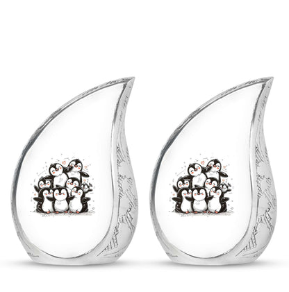 Penguin Theme 3 Inch Keepsake Pack of 2