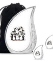 Penguin Theme Large Urn With 2 Keepsake Urn