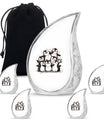 Penguin Theme Large Urn With 4 Keepsake Urn