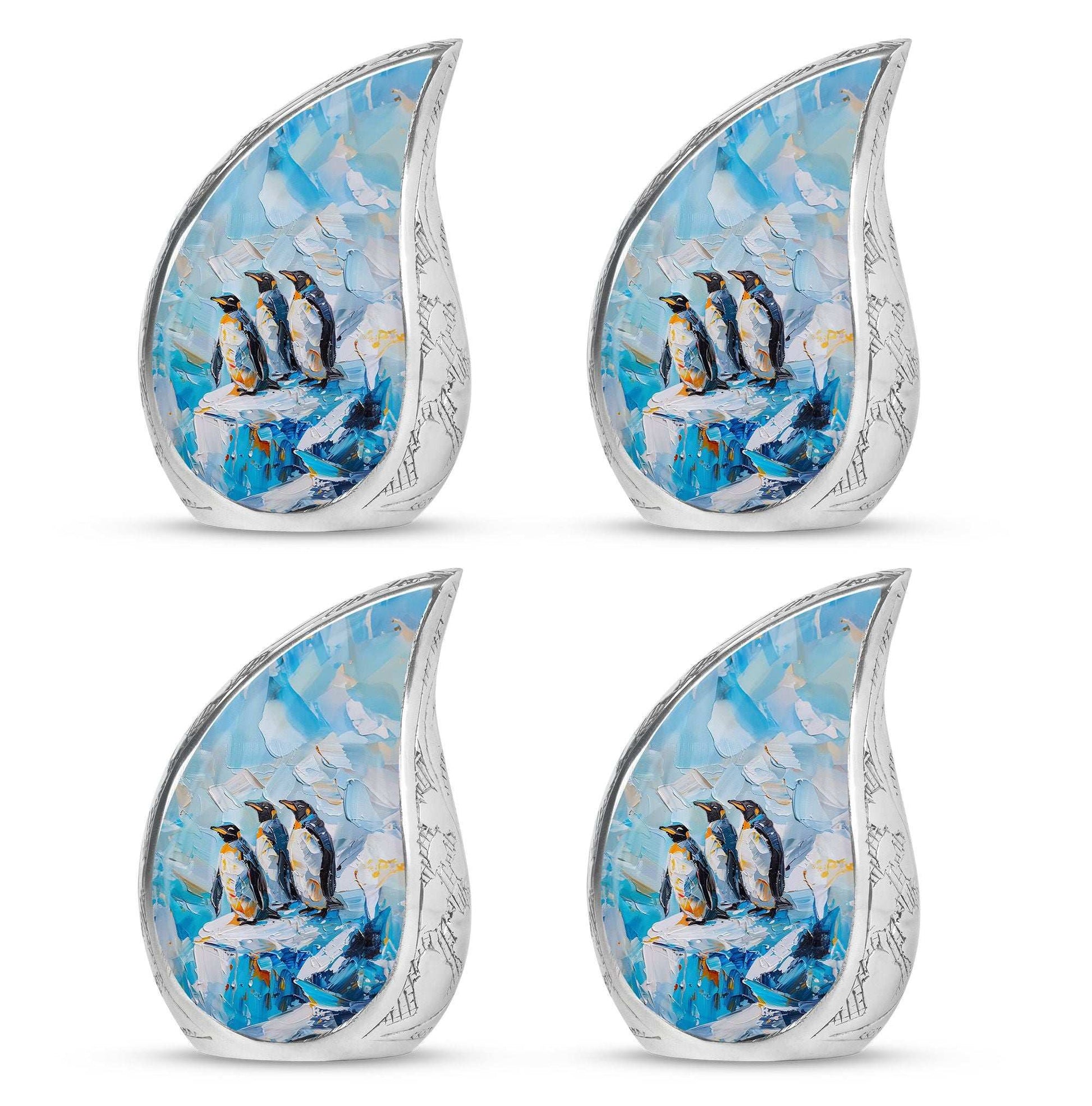 Penguin Theme 3 Inch Keepsake Pack of 4