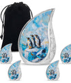 Penguin Theme Large Urn With 4 Keepsake Urn