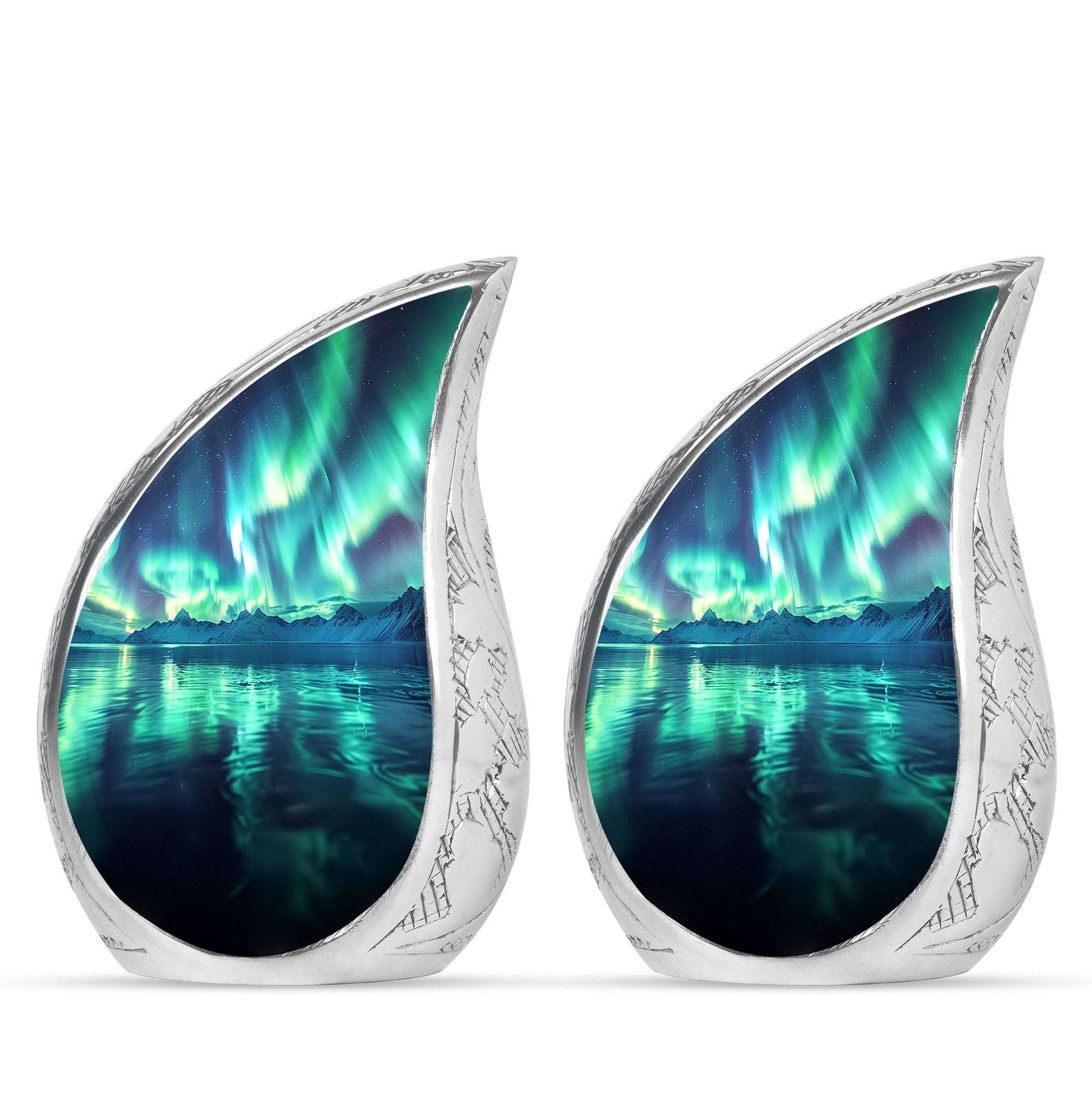 Aurora Borealis Borealis Theme 3 Inch Keepsake Pack of 2