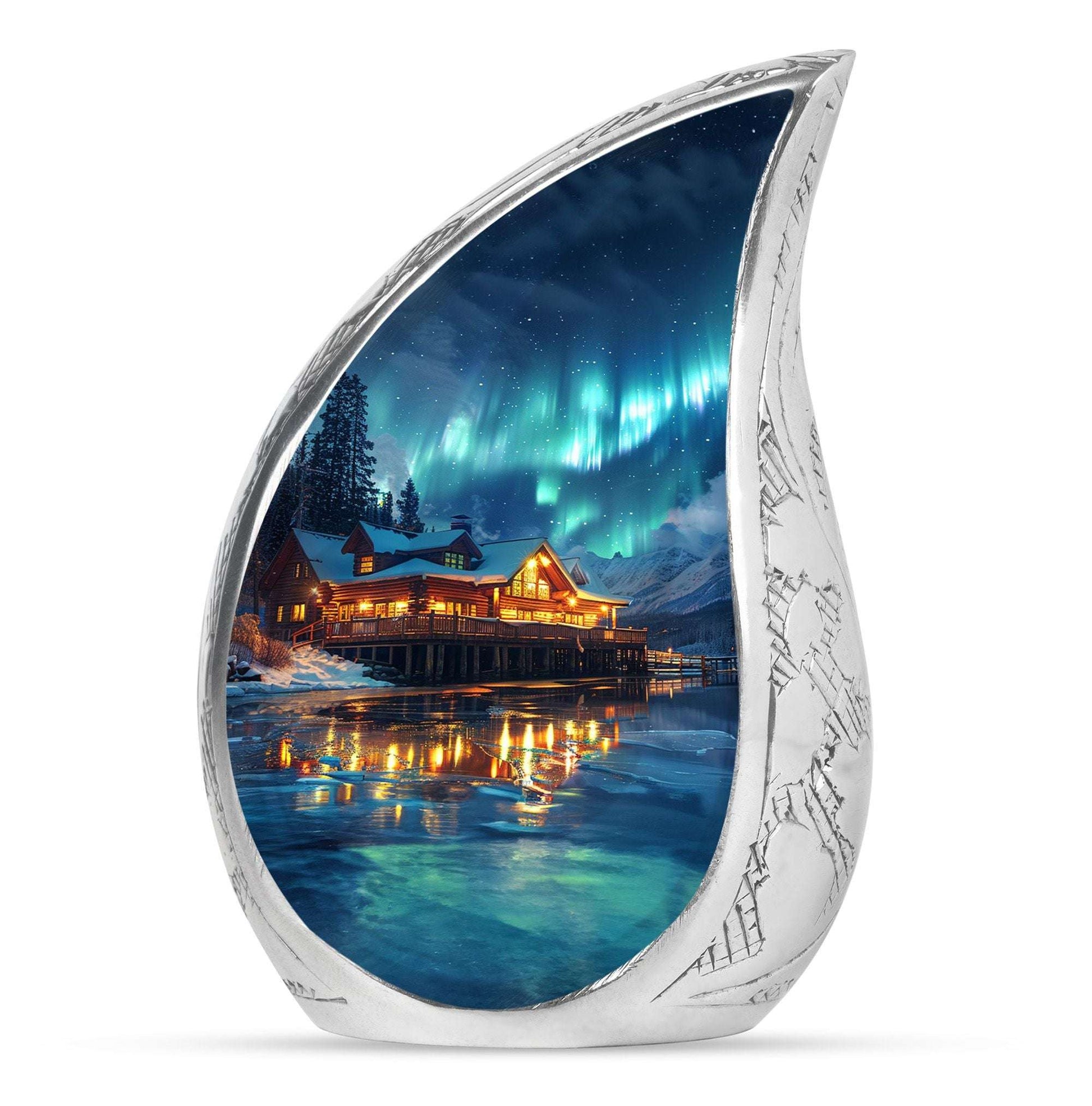 Aurora Borealis Borealis Theme 3 Inch Keepsake