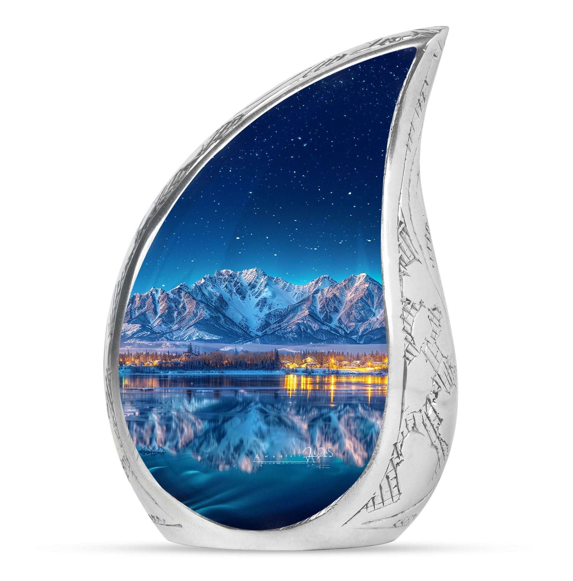 Aurora Borealis Theme 3 Inch Keepsake