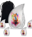 Fox Theme Large Urn With 4 Keepsake Urn