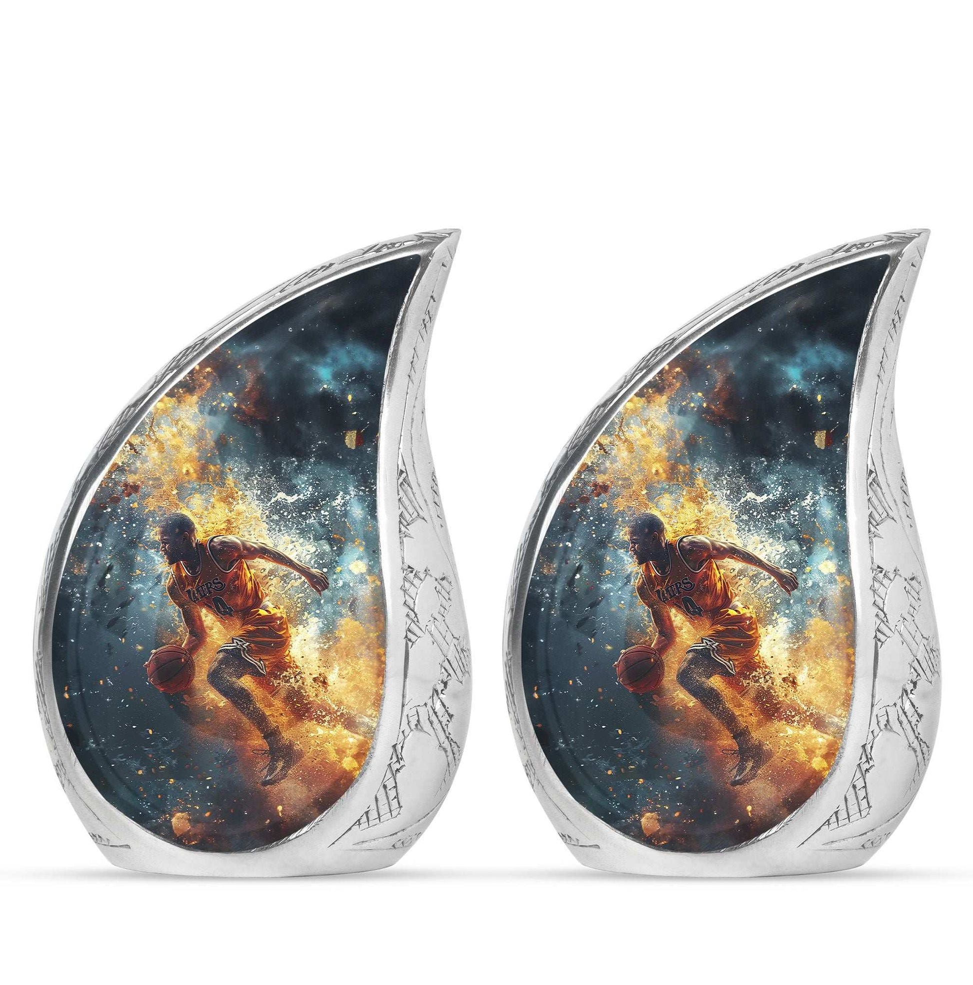 Basketball Theme 3 Inch Keepsake Pack of 2