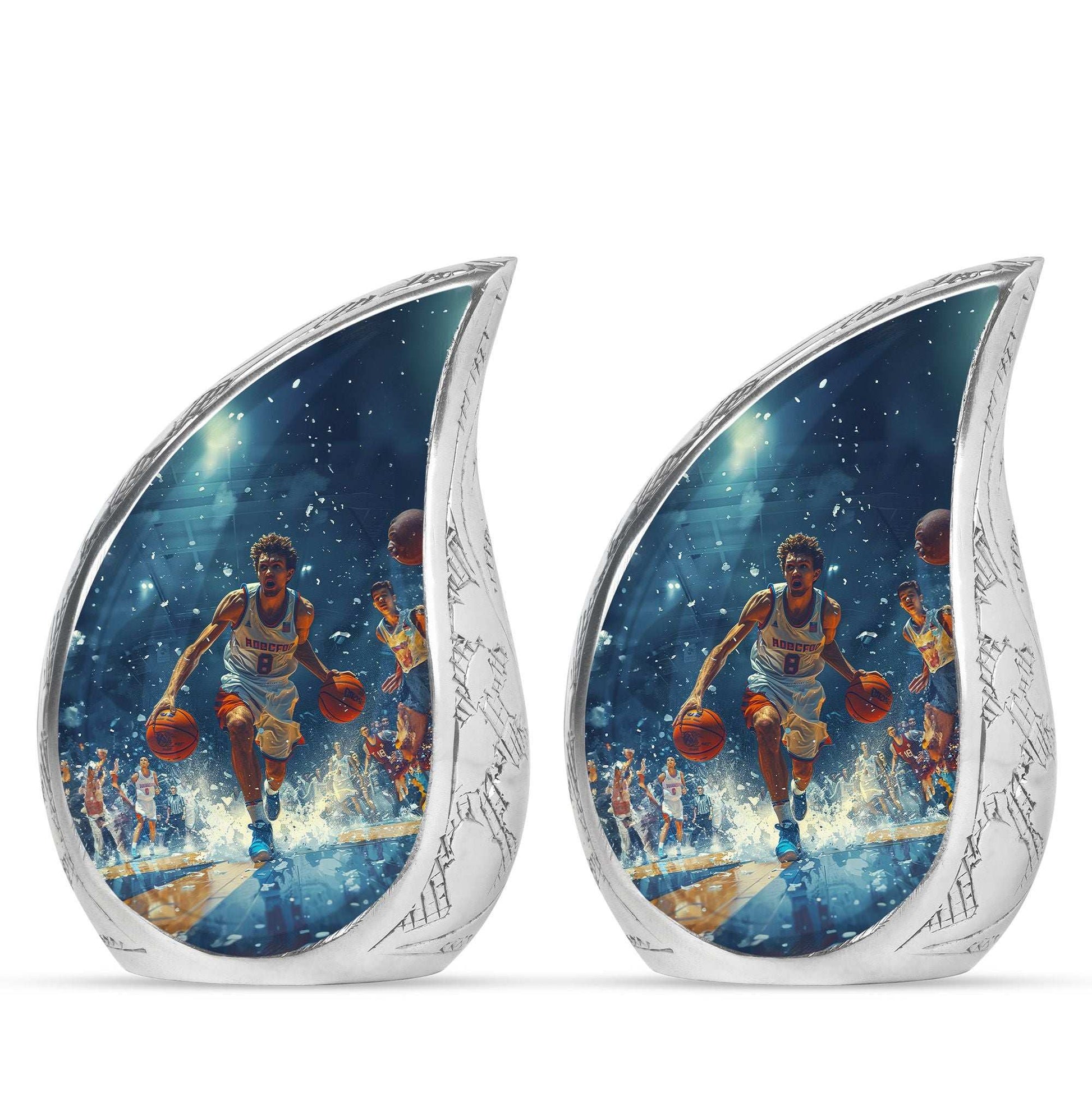 Basketball Theme 3 Inch Keepsake Pack of 2