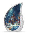 Basketball Theme Large Urn 10 Inch