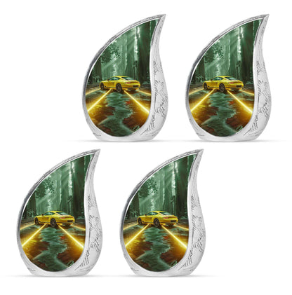 Car Theme 3 Inch Keepsake Pack of 4