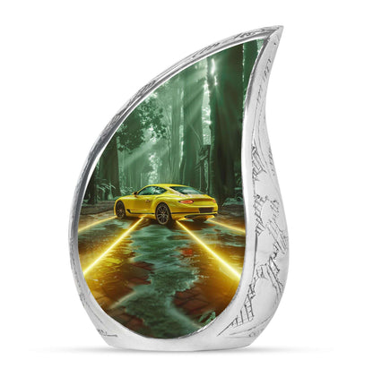 Car Theme Large Urn 10 Inch