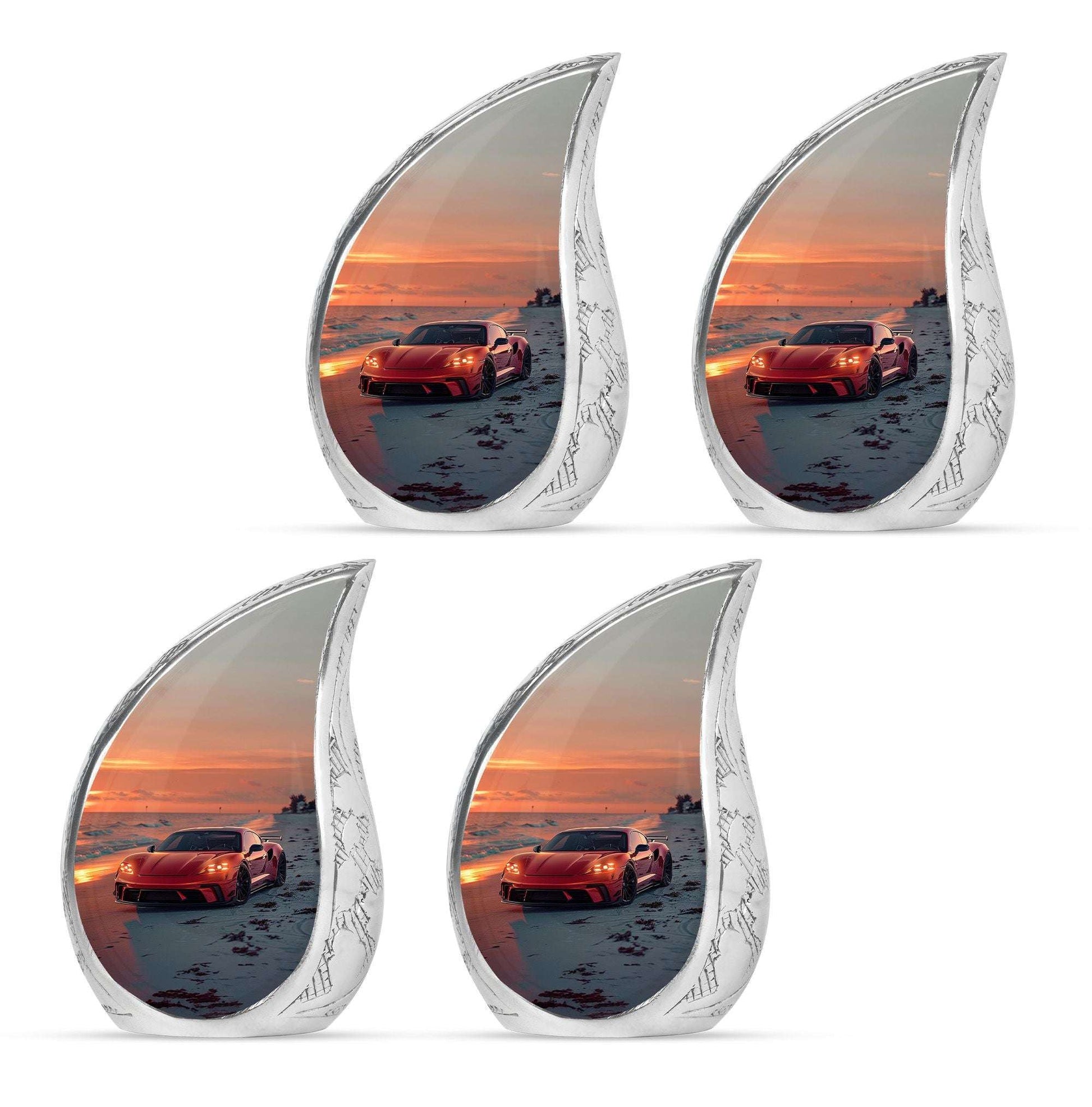 Car Theme 3 Inch Keepsake Pack of 4