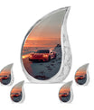 Car Theme Large Urn With 4 Keepsake Urn